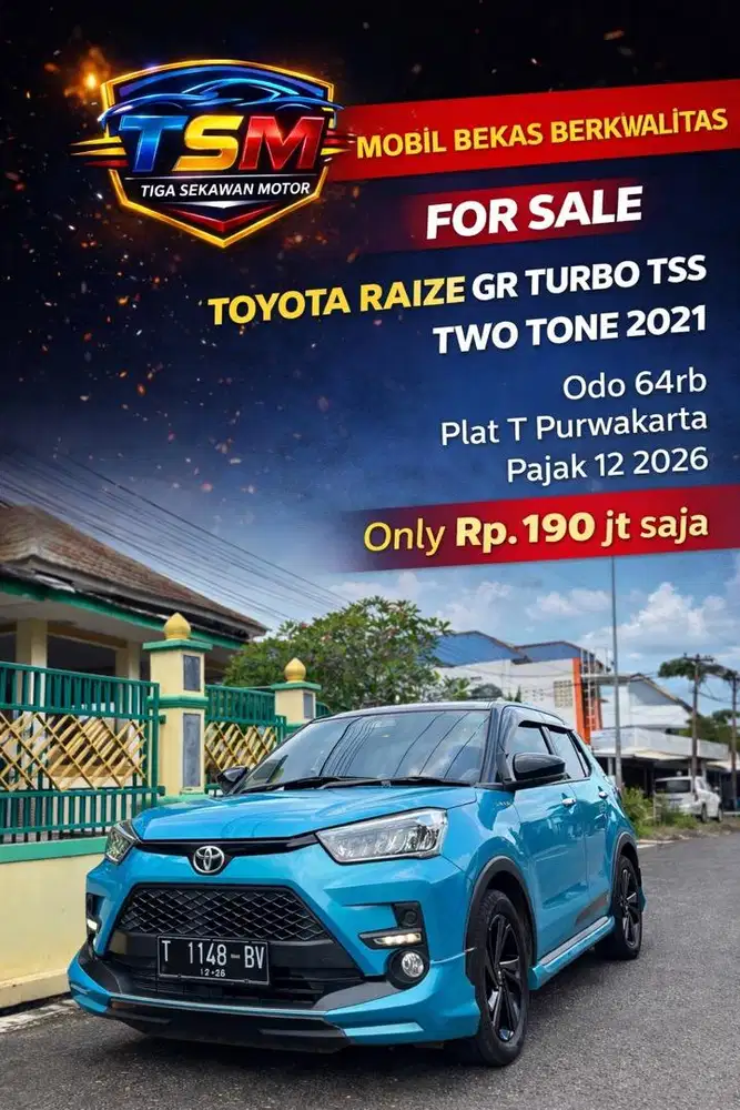 Raize GR Tss two tone 2021