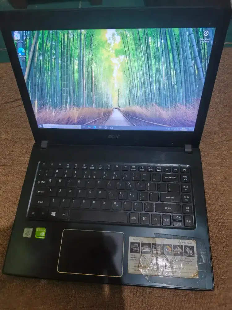 Laptop Acer Aspire E14 E5-475G Upgrade 3,3 Jt Nego COD