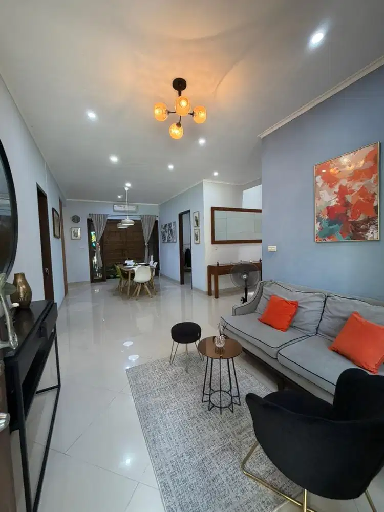 Rumah Full Furnished 3+1 BR