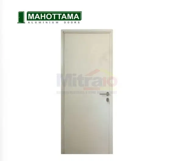 Mahottama Pintu Interior Aluminium Bukaan Kiri MAS04 80X200 Cm Ivory