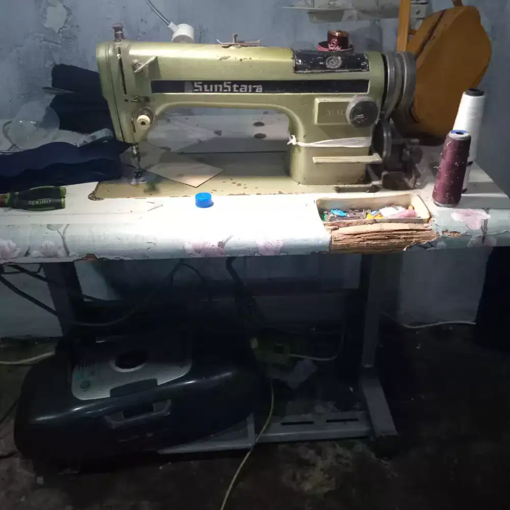 Mesin jahit fullset dinamo