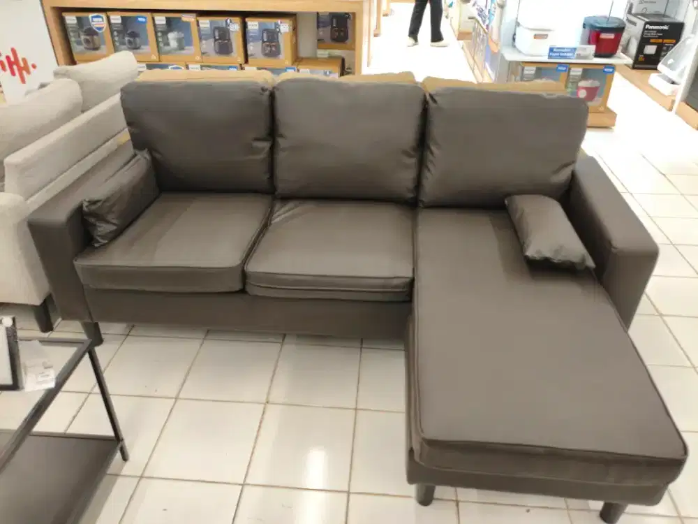 SOFA SUDUT L - kulit