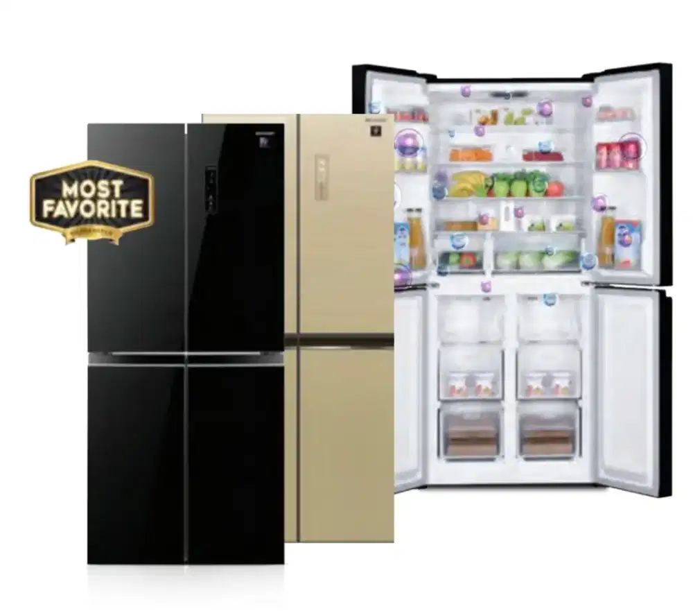 KULKAS SHARP 4 PINTU