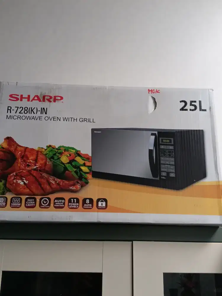 Microwave Sharp kondisi baru 100%