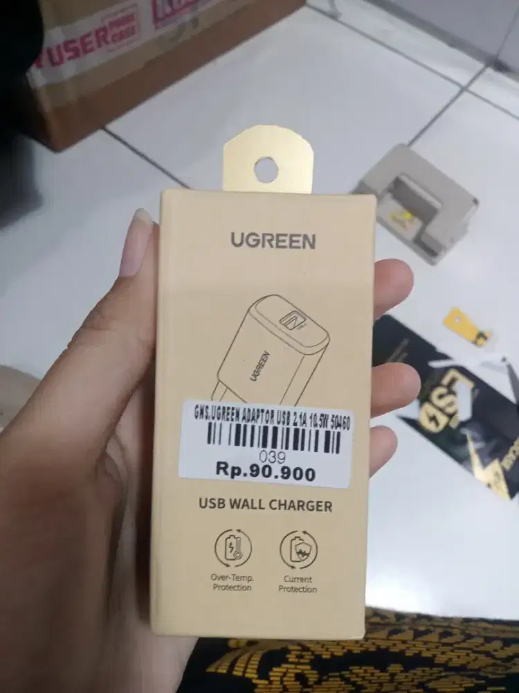 UGREEN ADAPTOR USB 2.1A 10.5W| ATLANTIS DAHSYAT