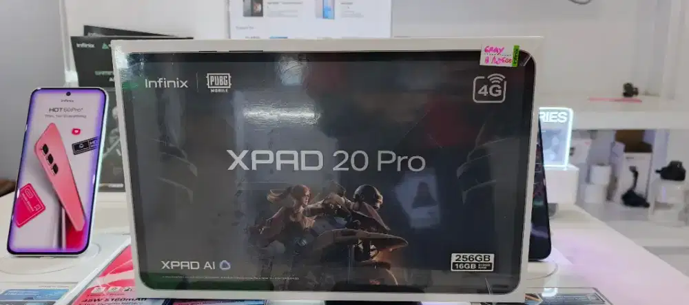 PROMO INFINIX XPAD 20 PRO RAM 8/356 NEW SEGEL GARANSI RESMI