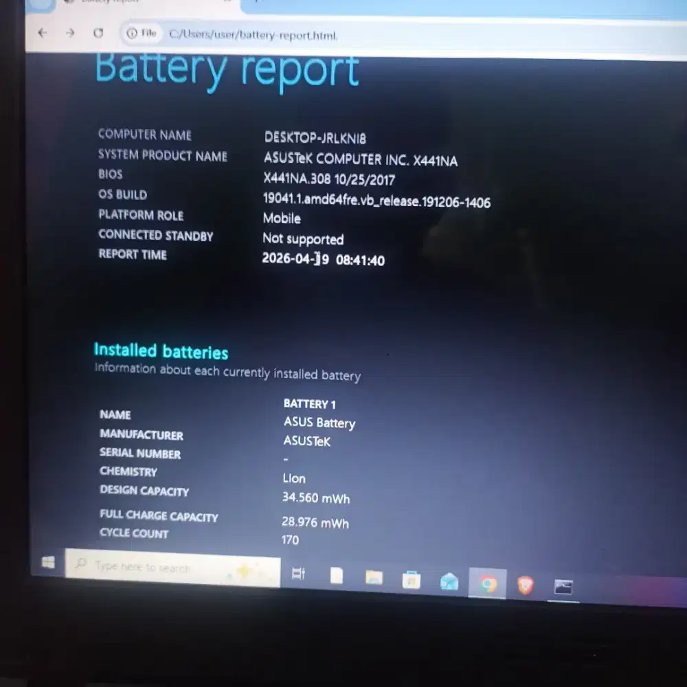 Dijual Laptop merek Asus