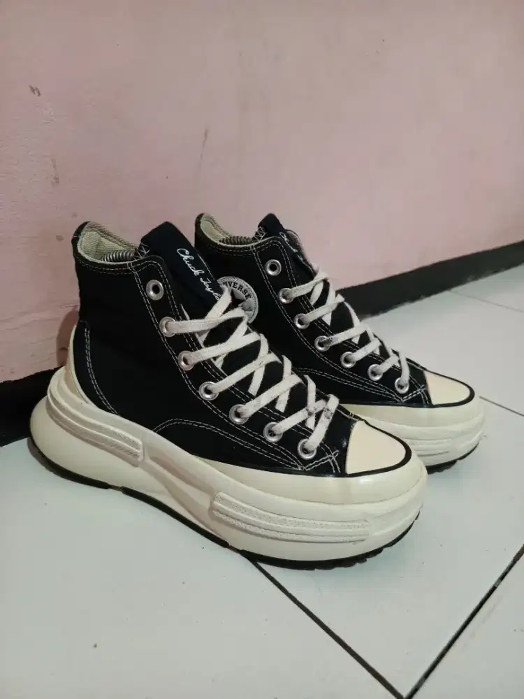 Converse Run Star Legacy hi black white