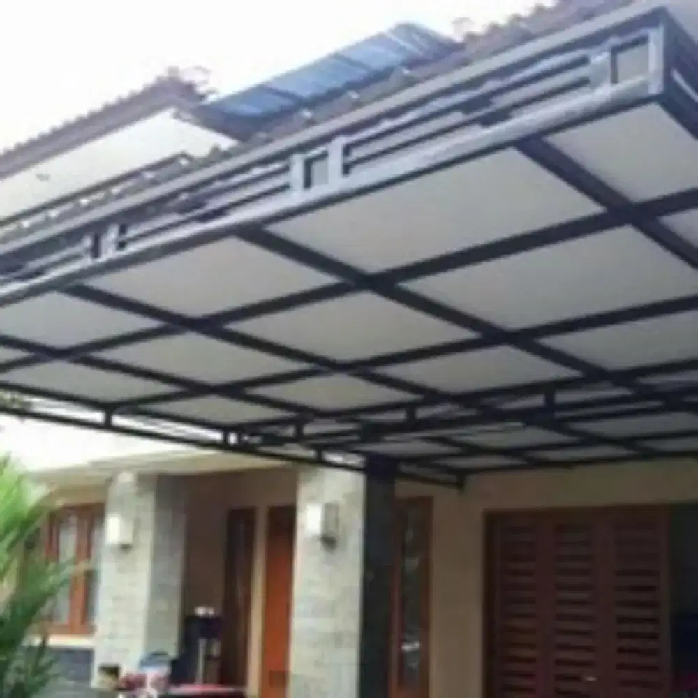 kanopi atap alderon & carbonat