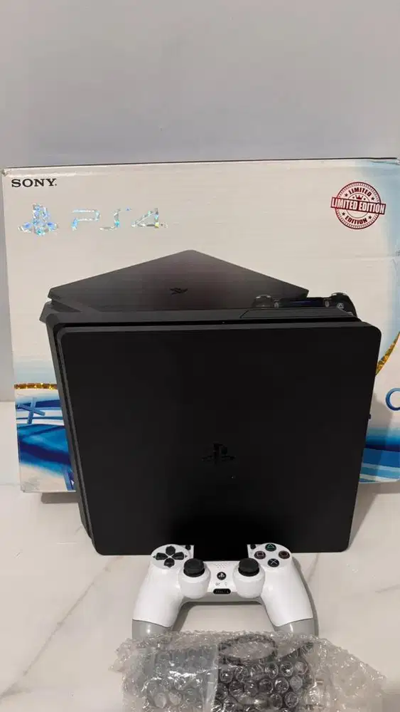 PS 4 / PS4 Slim 500GB Fullset + Box Ori | Mulus Normal, Siap Pakai