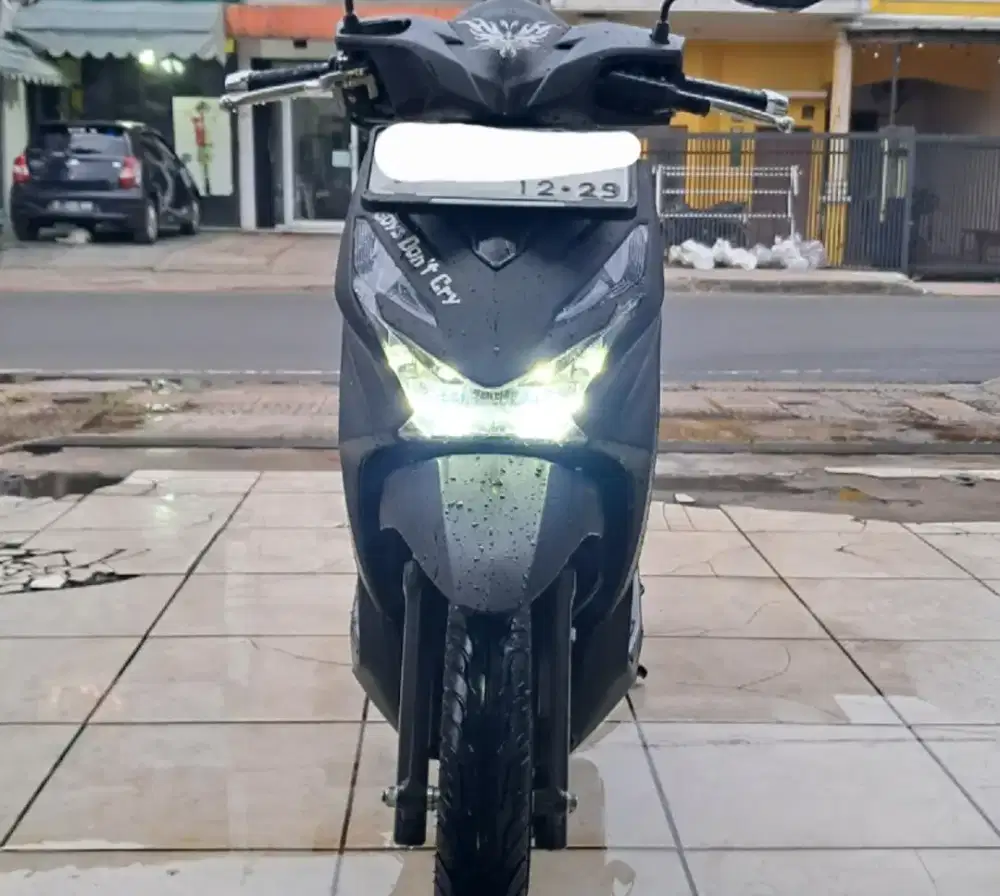 dijual cepat beat deluxe smartkey keyless