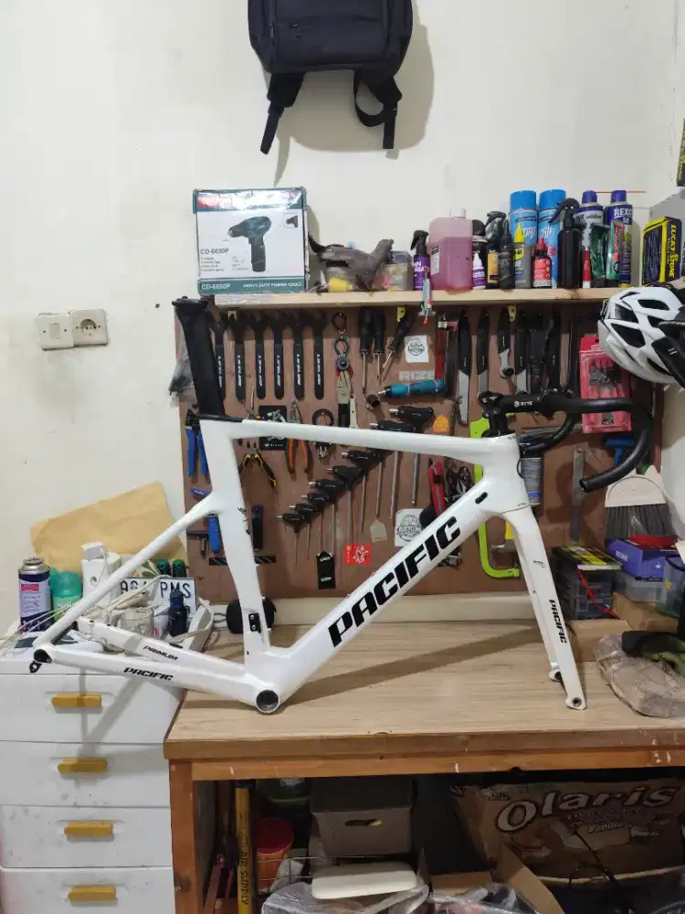 Frameset roadbike carbon size 54 disc brake