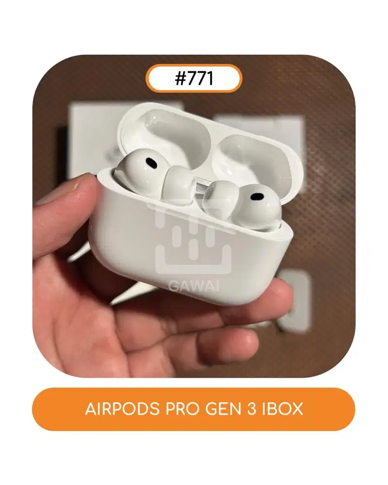 #771 Airpods Pro Gen 3 Ibox Garansi 01 March 2027