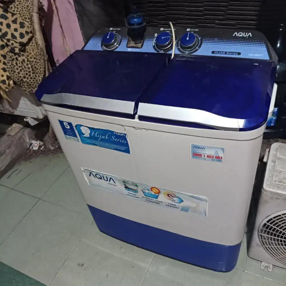 Mesin cuci Merk AQUA