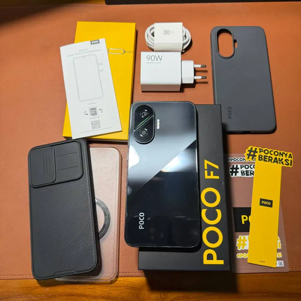 POCO F7 Black (12/512GB) Muluuss Garansi Panjang
