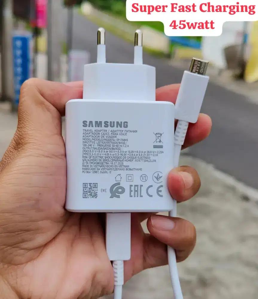 Charger Original Samsung 45watt