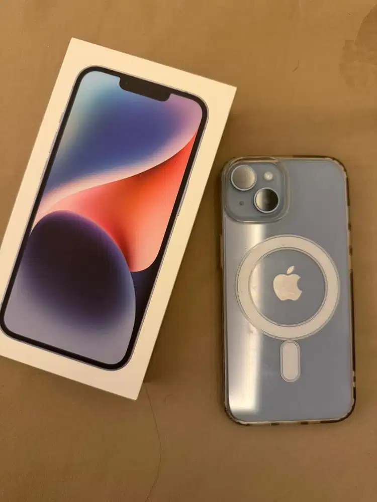 Iphone 14 pemakaian baru sebulan 128gb