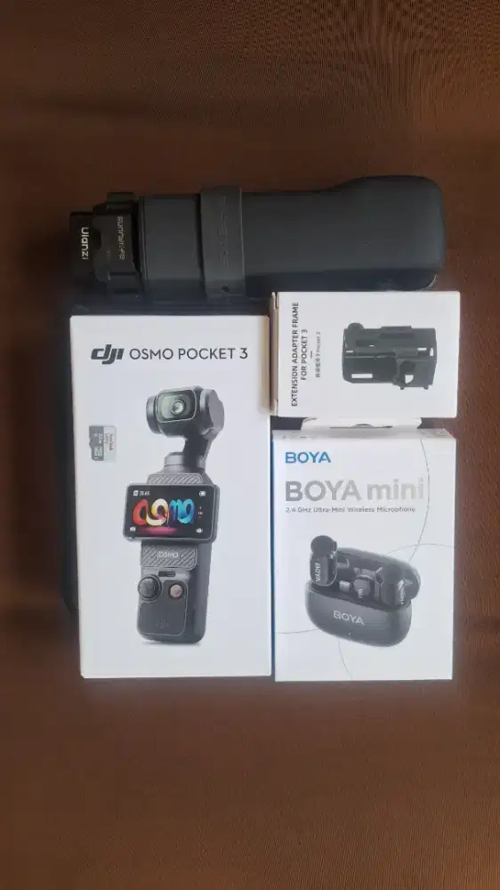 DJI Pocket 3 + Mic boya mini ( Like New )
