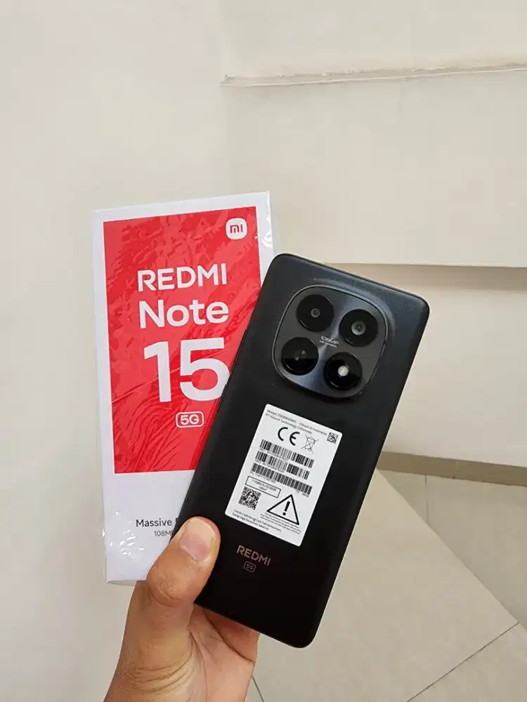 Xiaomi Redmi Note 15 5G Ram 8GB/Rom 256GB Black