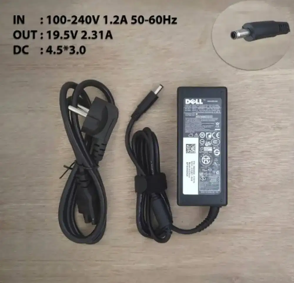 Adaptor Charger Dell Inspiron 11 3180 