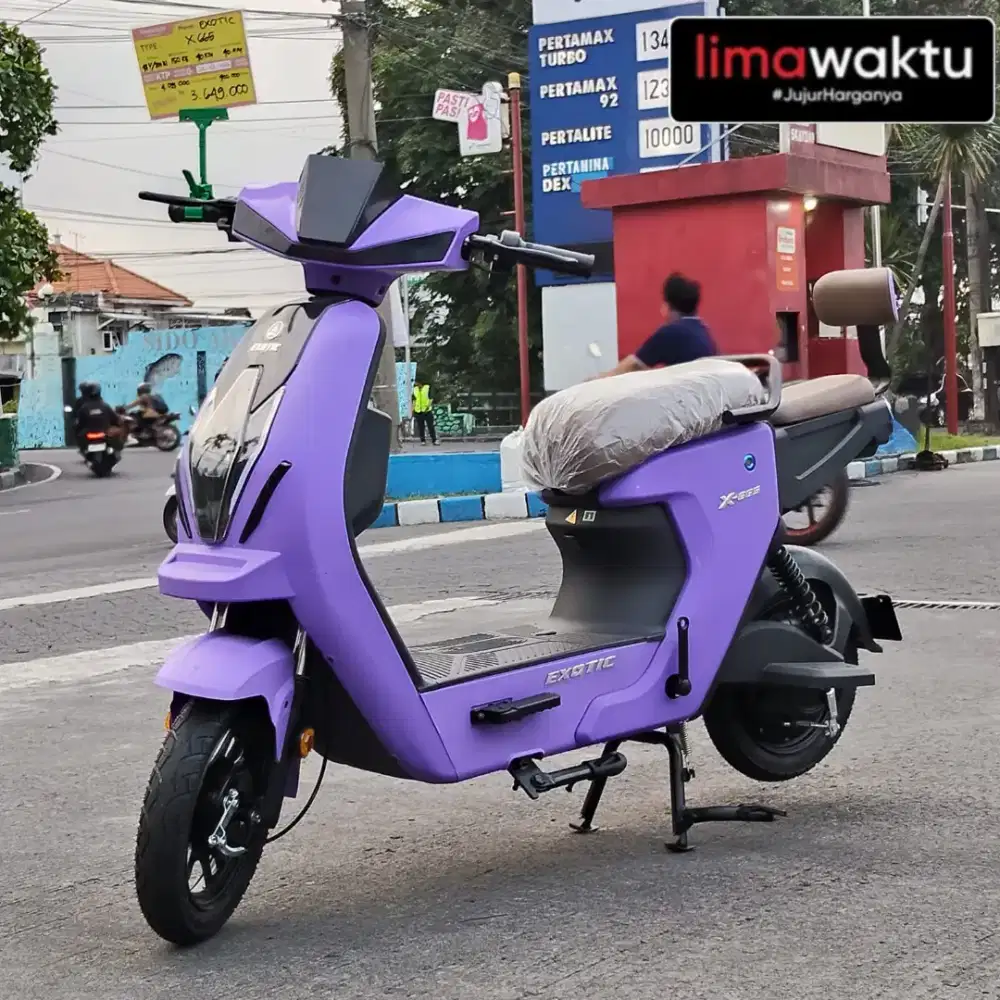 FLASHSALE ALHIR BULAN SEPEDA LISTRIK EXOTIC X665 HARGA 3JUTAAN SAJA