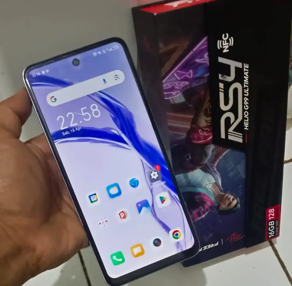 ITEL RS4 Fulset Ram 8/128