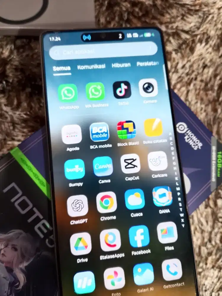 Jual second masih garansi INFINIX NOTE 50