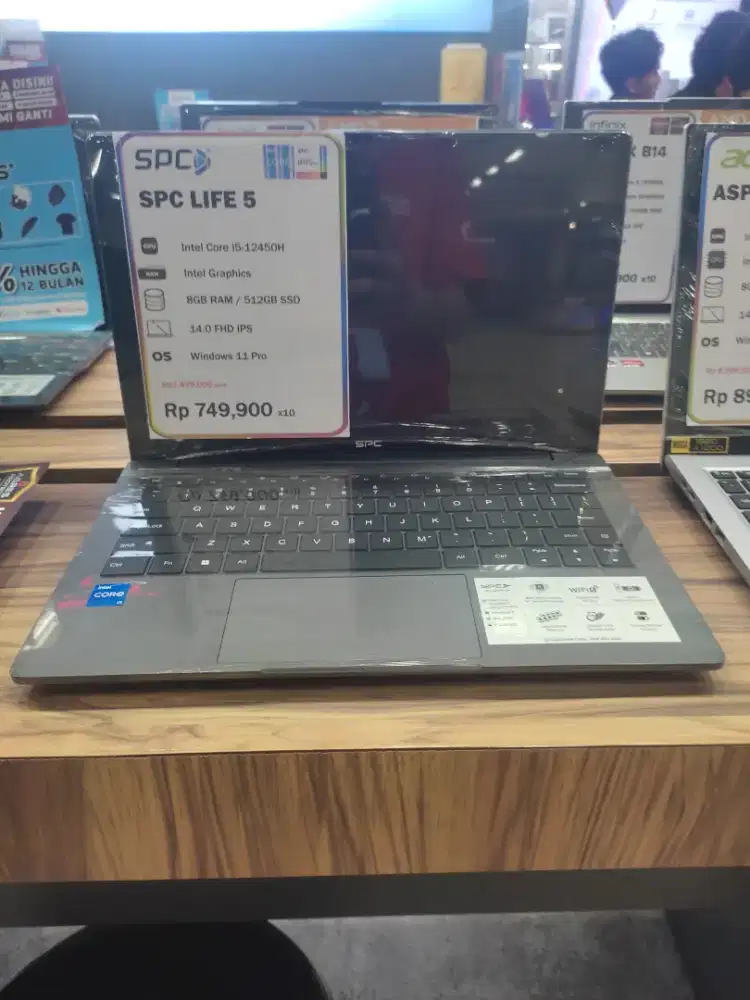 SPC life 5 RAM 8GB 512gb bisa cicilan pake home credit
