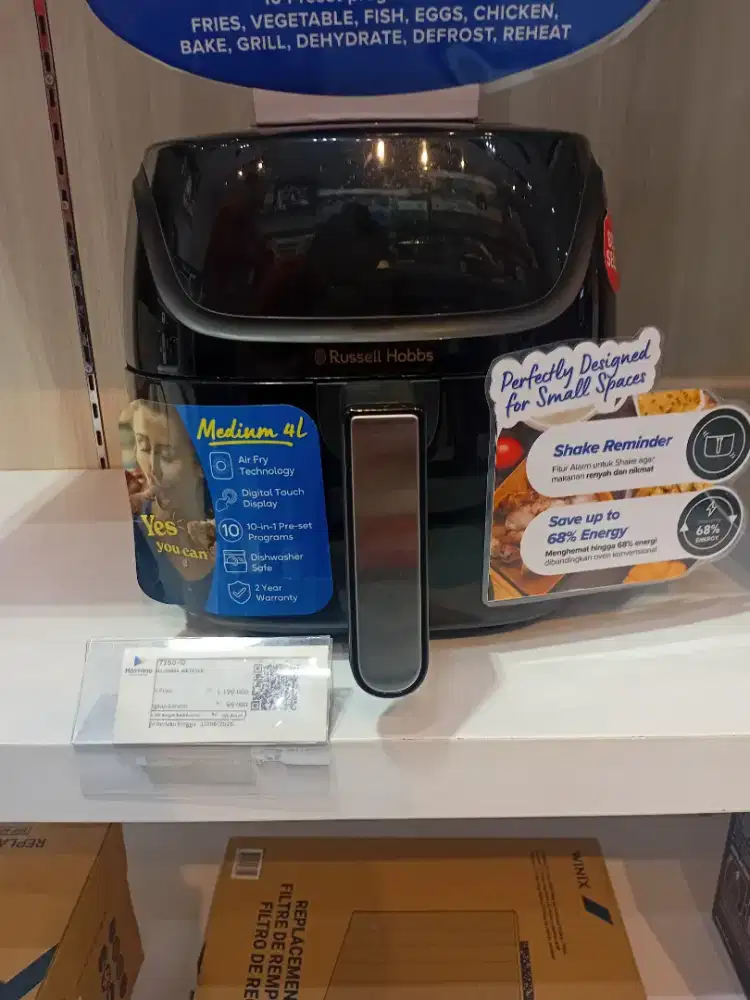 Russell Hobbs Air Fryer Bisa Kredit Mulai 15rb Perhari