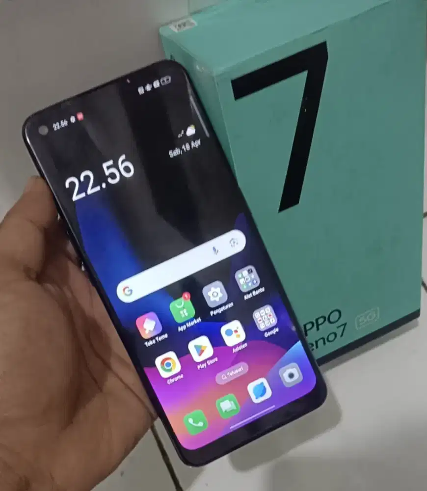 Oppo Reno 7 5G Fulset Ram 8/256