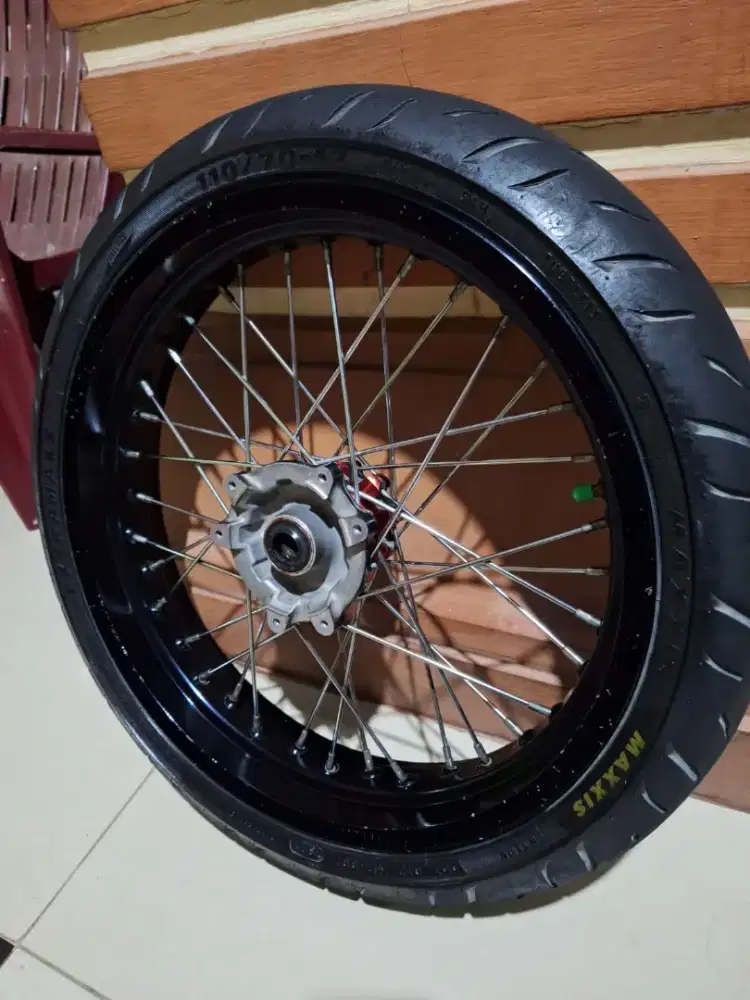 Jual wheelset Supermoto crf 150