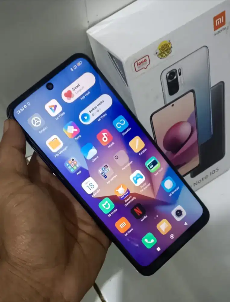 Redmi Note 10s Fulset Ram 8/128