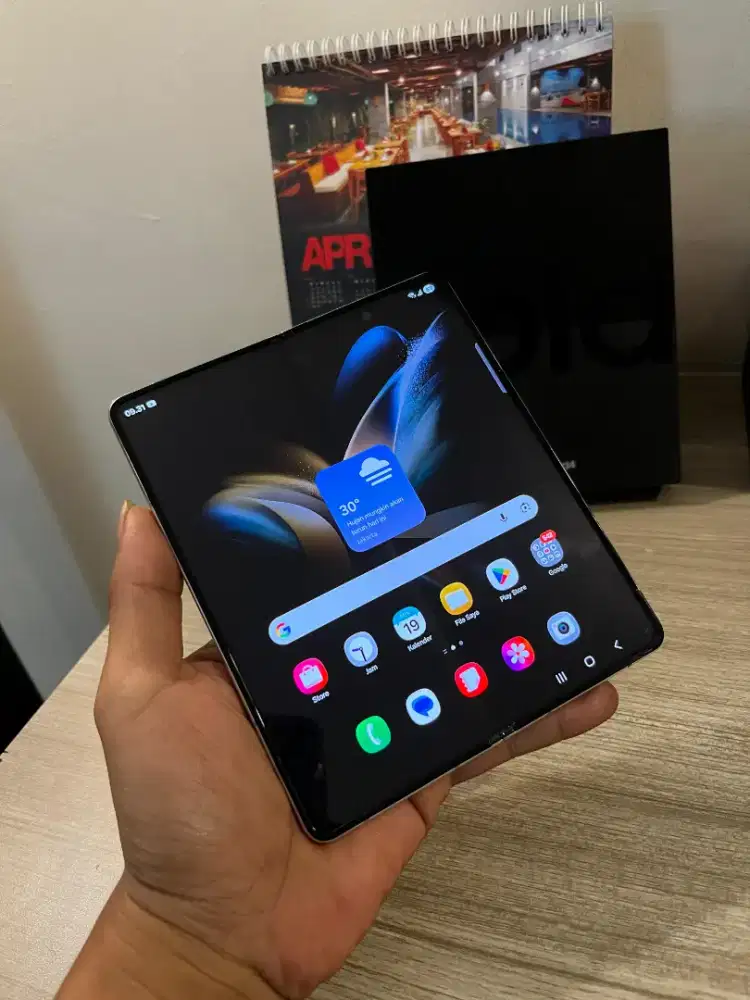 Samsung Z Fold 4 Ram 12/256 sein Beige langka