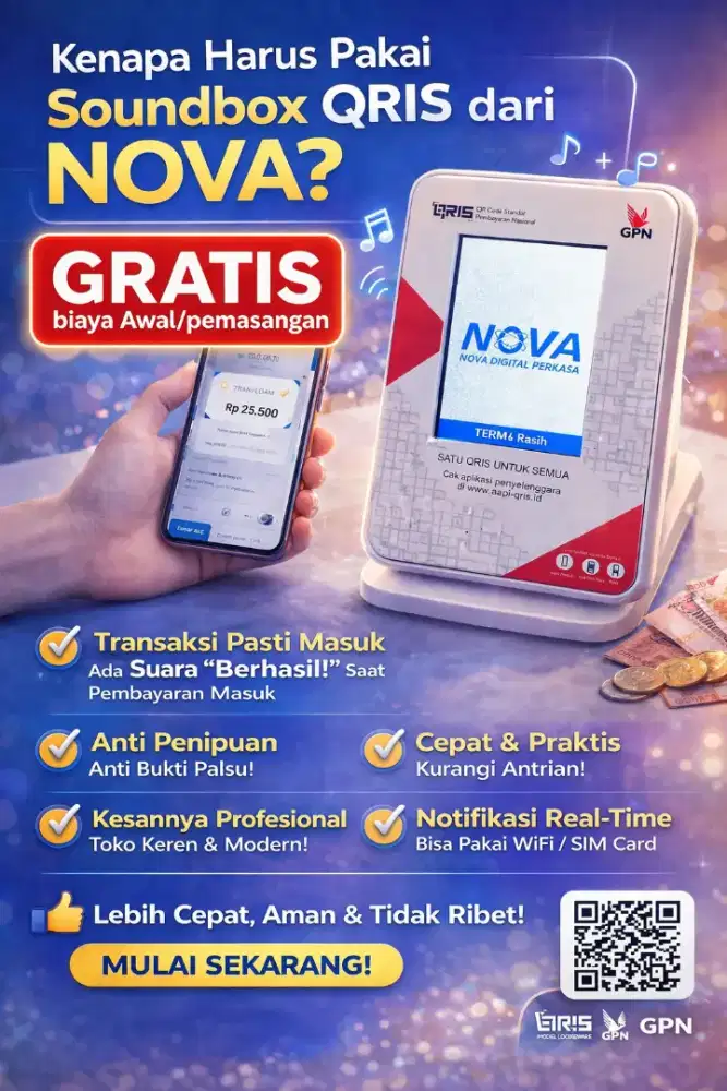 Lowongan Sales Soundbox Qris