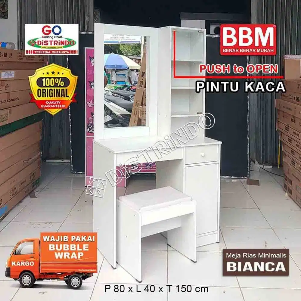 DISTRINDO Meja Rias Putih