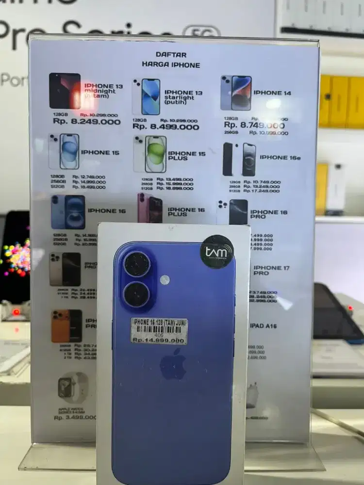 iPhone 16 128gb ATLANTIS DAHSYAT