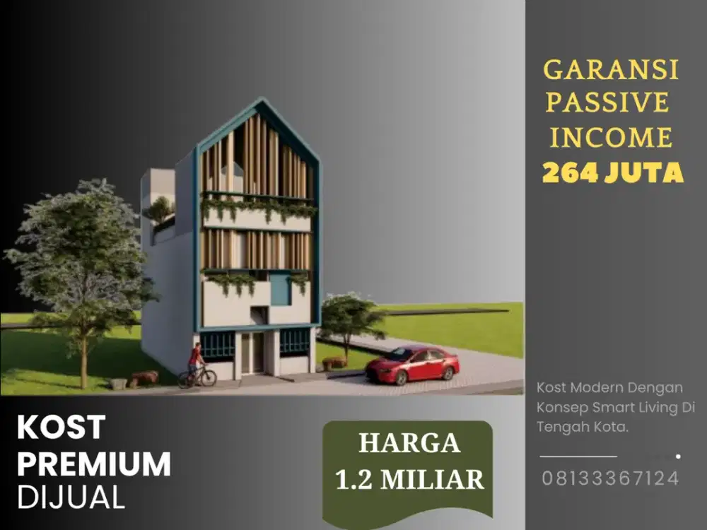 Rukost Dijual 5 Menit Kampus Muhammadiyah Malang Pendapatan Ratusan Juta Setahun SHM On Hand