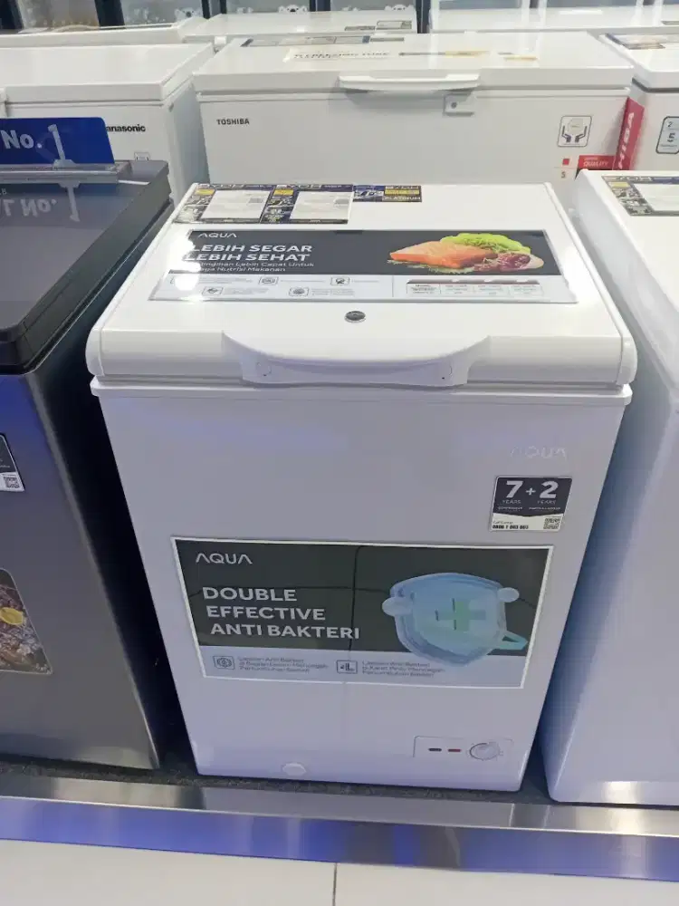 Aqua Chest Freezer Bisa Kredit Mulai 15rb Perhari