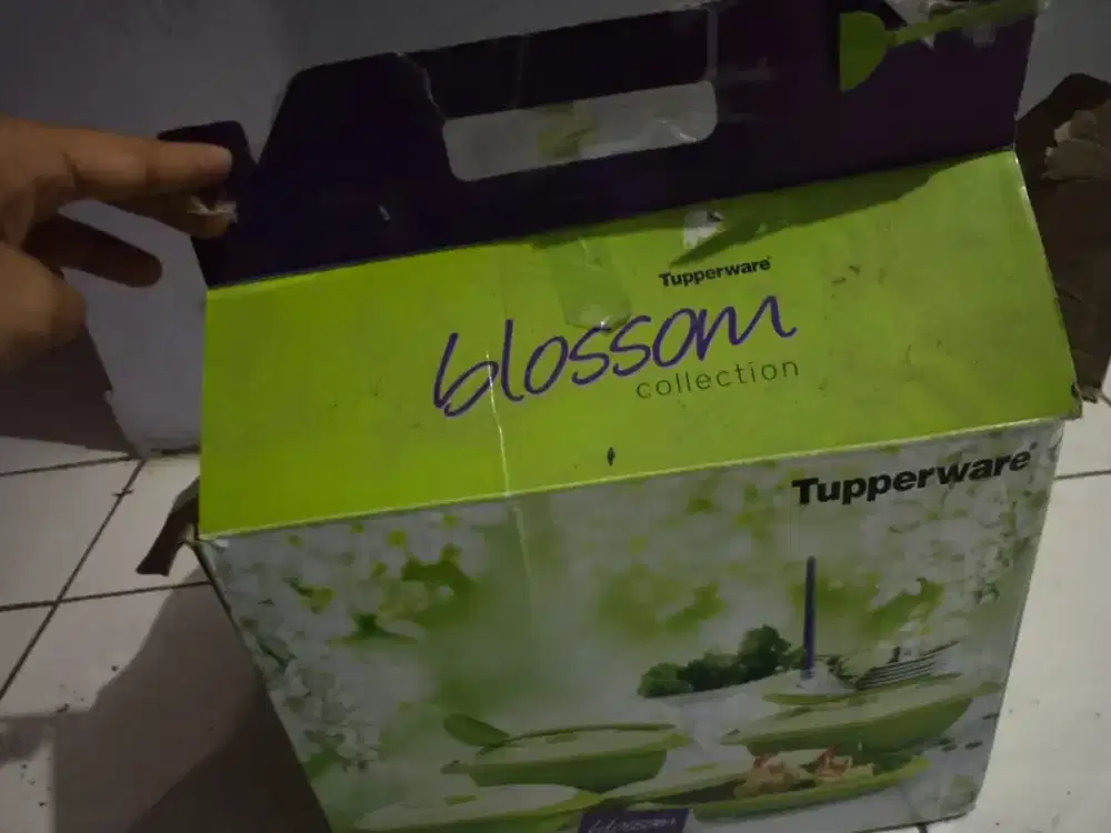 tupperware blossom colection baru
