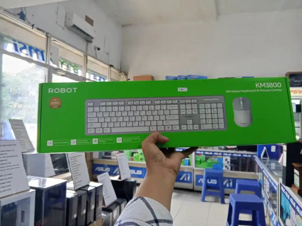 KEYBOARD WIRELESS ROBOT KM3800