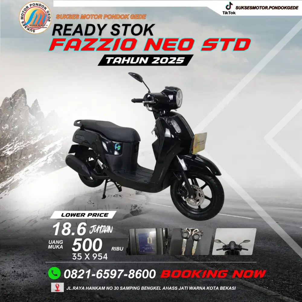 FAZZIO NEO KUNCI BIASA TAHUN 2025 KTP DAERAAH BISA CASH KREDIT DI SINI