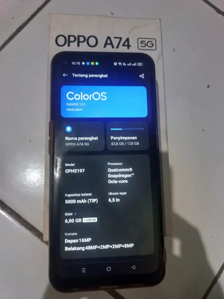 Oppo A74 5G 6/128gb NFC