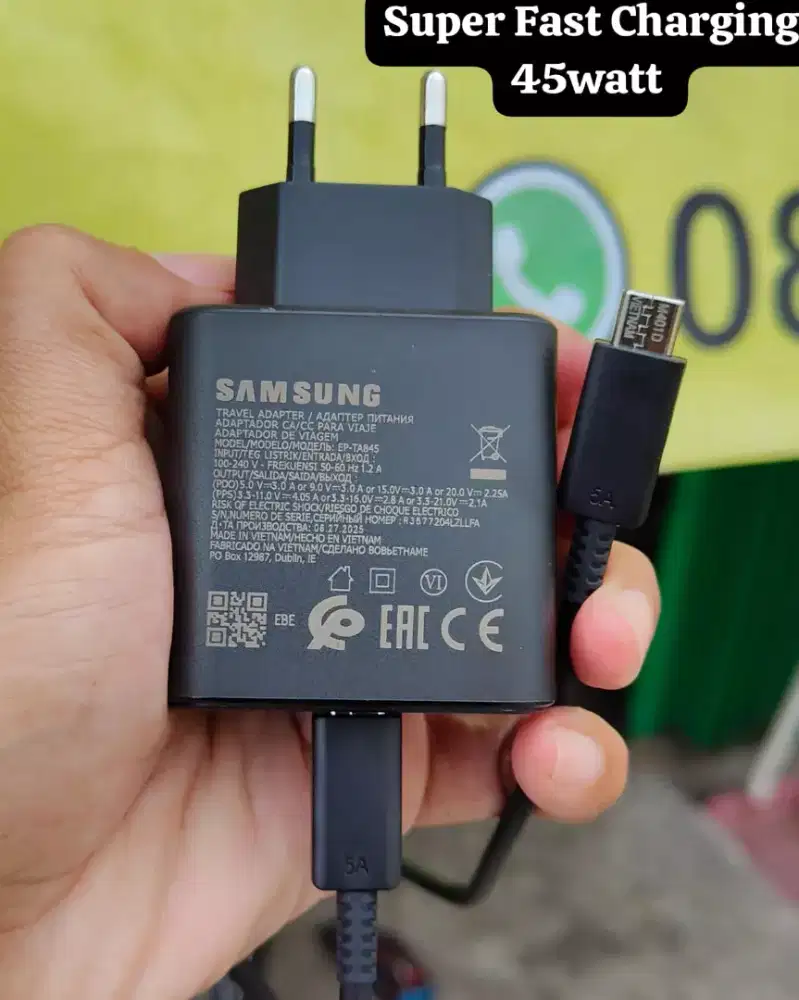 Charger Ori Samsung 45watt ( Super Fast )