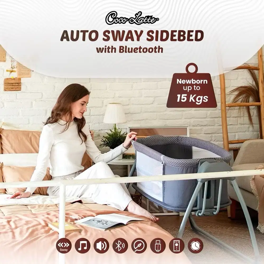 Box Bayi Cocolatte Auto Sway Bedside