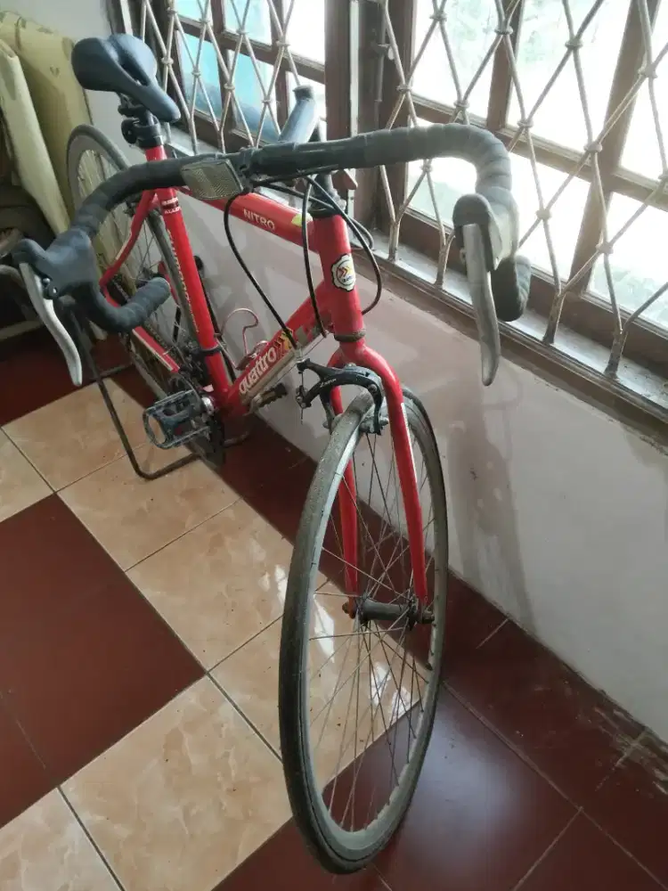 Sepeda balap shimano Quattro jadul original