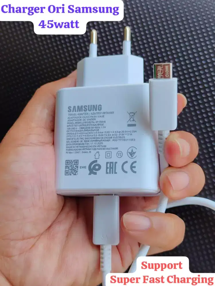 Charger Ori Samsung 45watt