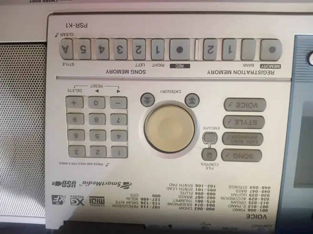 Dijual KEYBOARD YAMAHA PSR-K1