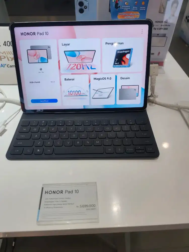 Honor PAD 10 Free keyboard