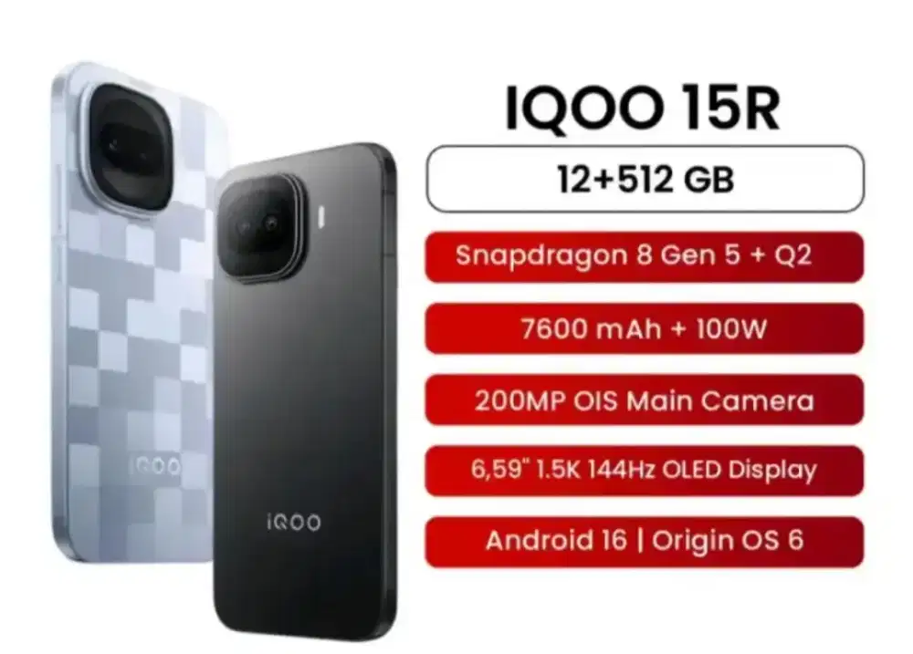 Iqoo 15r cash kredit gass