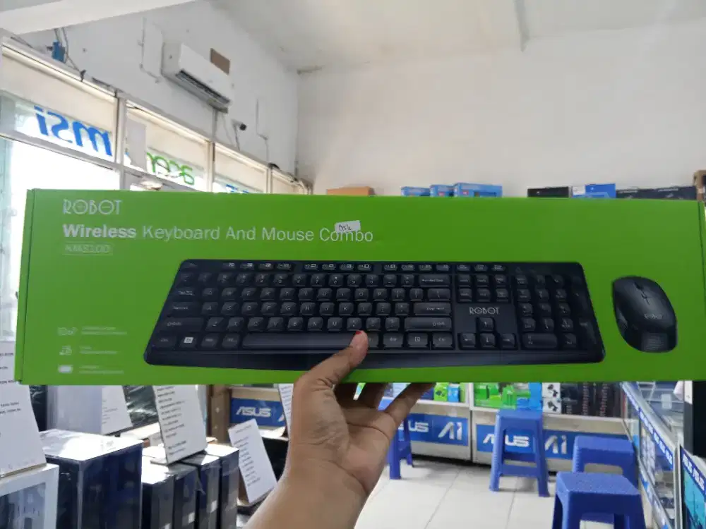 KEYBOARD WIRELESS ROBOT KM3100